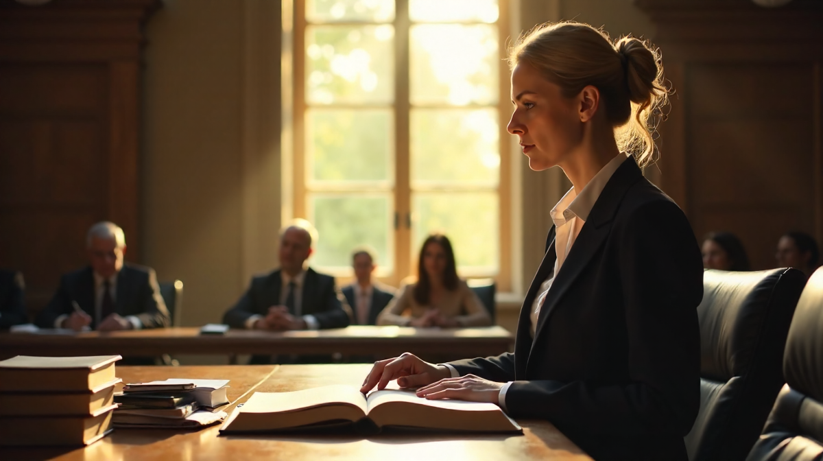 Die Suche nach Gerechtigkeit: Juristin, Systemkritik und persönliche Verantwortung