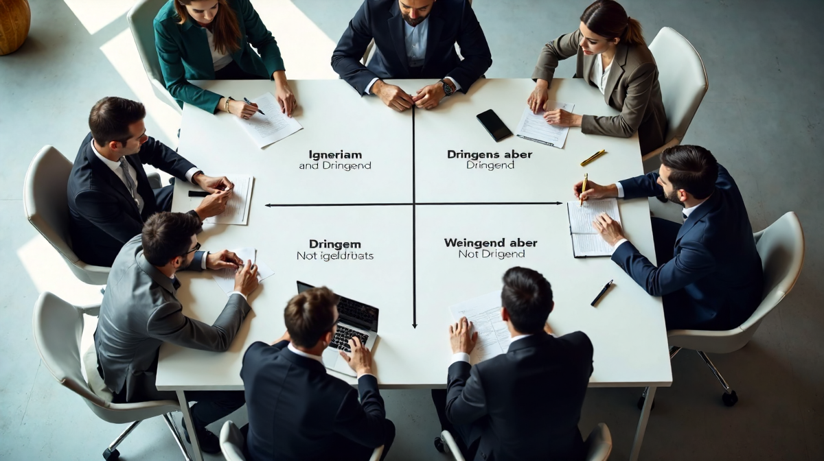 Eisenhower-Matrix: Strategien zur Priorisierung, Zeitmanagement und Entscheidungsfindung