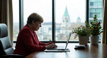 Politische Überlegungen von Angela Merkel (9/10)