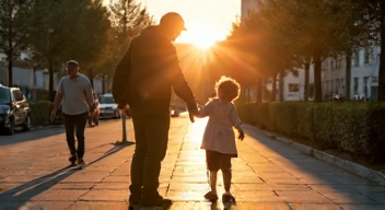 Soziale Herausforderungen für Väter: Ein Blick auf die Realität (6/10)