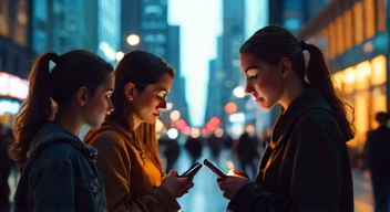 Technologischer Einfluss auf soziale Interaktionen in der Jugend (4/10)