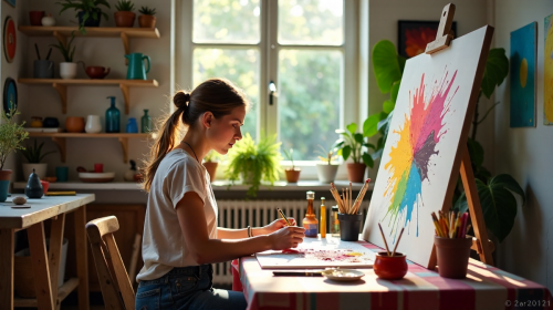 Kunsttherapie: Kreativer Ausdruck, emotionale Heilung und persönliche Transformation